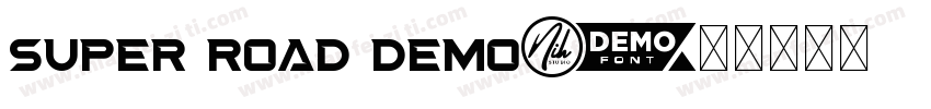 Super Road Demo字体转换
